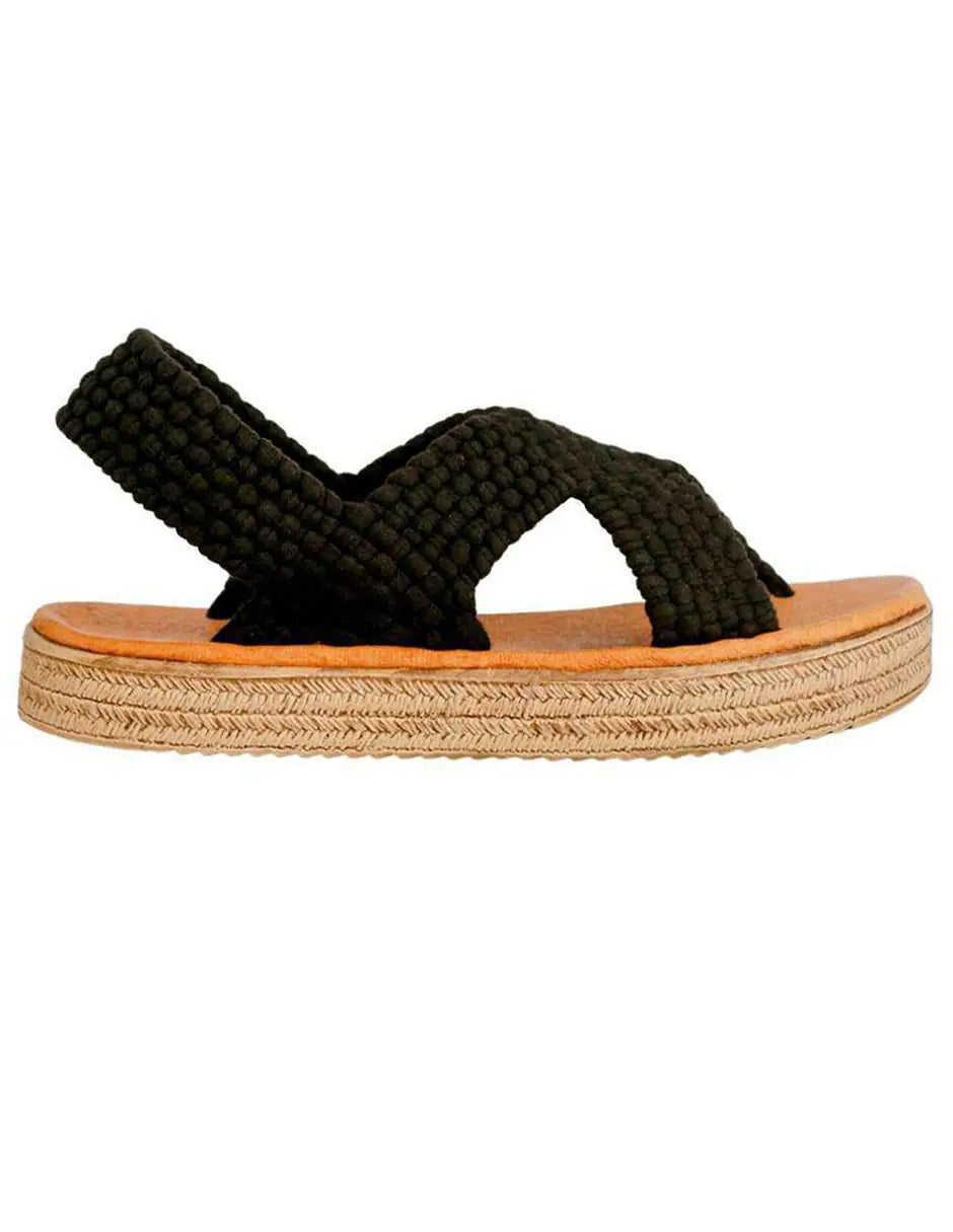 Huarache de Trapillo con Plataforma