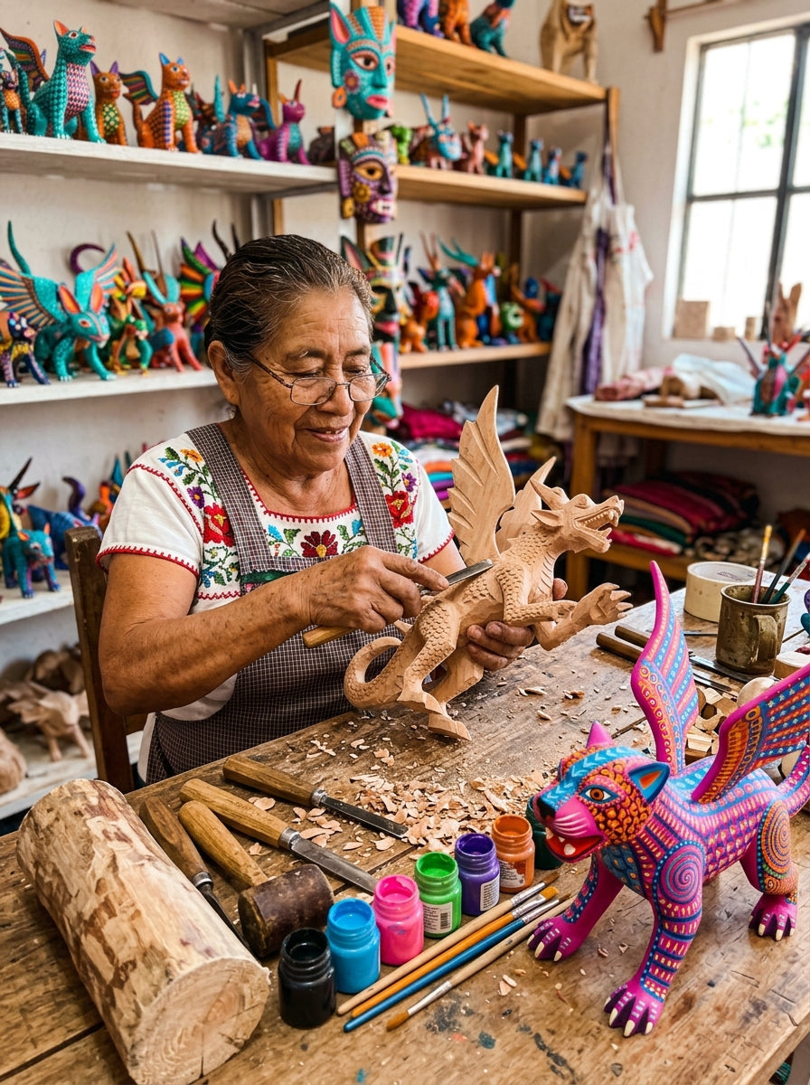 Qué son los alebrijes y qué significan sus colores