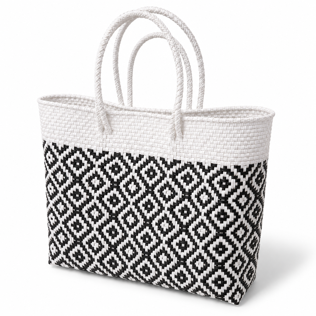 Bolsa de Mercado Artesanal Tejida a Mano – Varios Tamaños