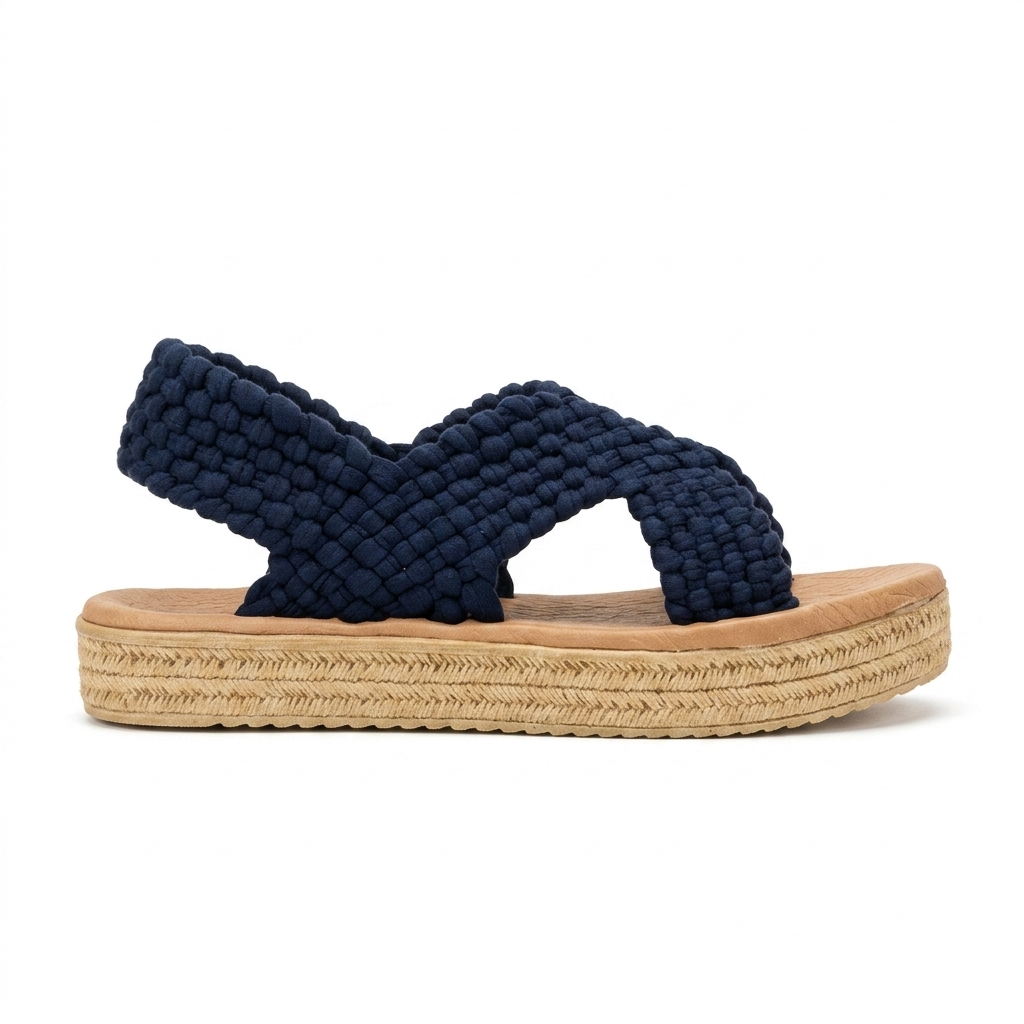 Huarache de Trapillo con Plataforma
