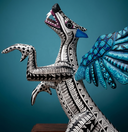 Alebrije Nahual Azul