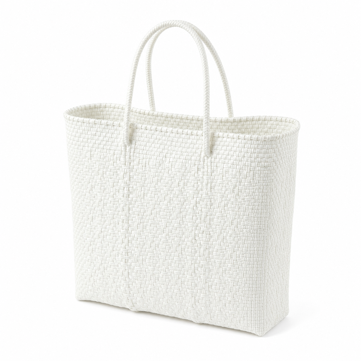 Bolsa Tejida de Plástico