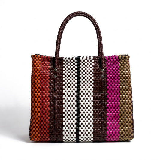 Bolsa de Mercado Artesanal Tejida a Mano – Varios Tamaños