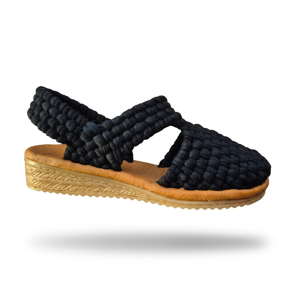 Huarache de Trapillo Cerrado con Tacón